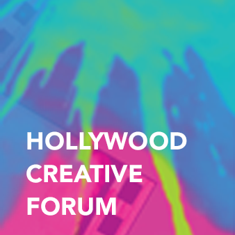 The Hollywood Creative Forum Button Art