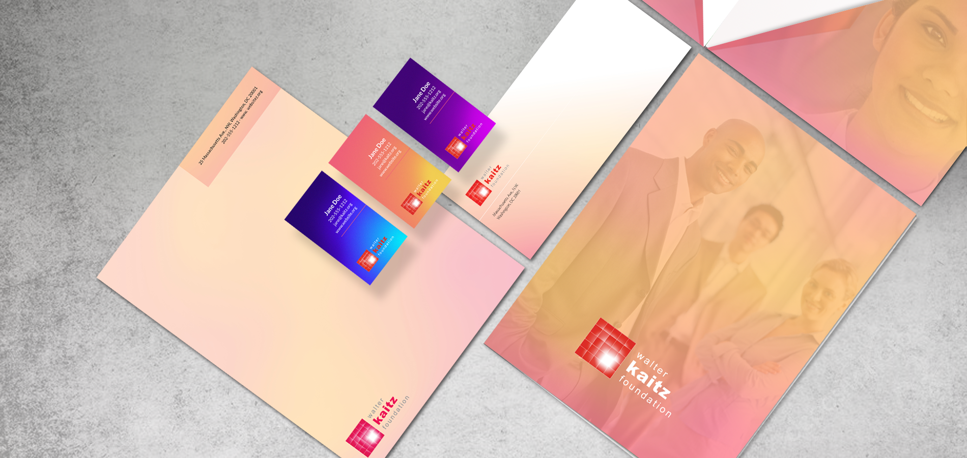 Kaitz Foundation Corporate Identity Package